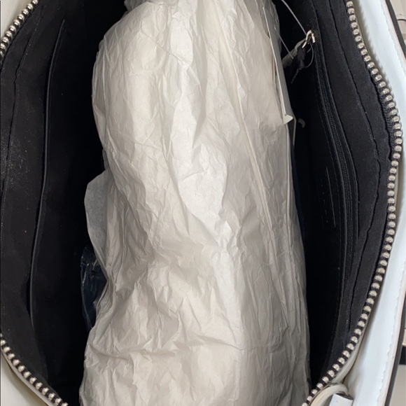 NWT MILLY Colby Metallic Leather Tote - Picture 4 of 5